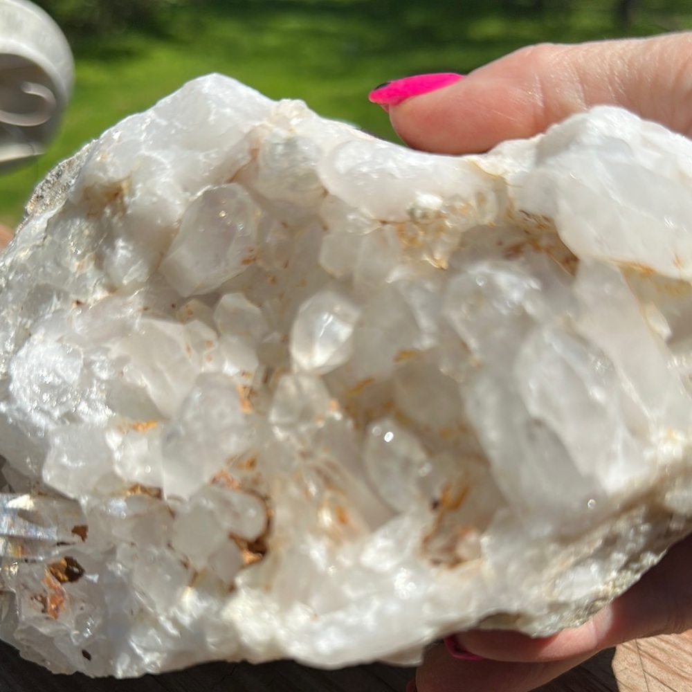 Natural Quartz Crystal Cluster hand dug by me! Weighs 8# - Picture 3 of 7
